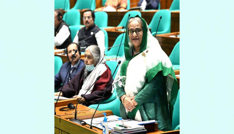 পণ্যমূল্য সহনীয় রাখতে সরকারের পাশাপাশি জনগণেরও নজরদারি চাই : সংসদে প্রধানমন্ত্রী