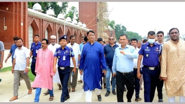 দিনাজপুরে বৃহত্তর গোর-এ শহীদ ঈদগাহ ময়দান পরিদর্শনে হুইপ ইকবালুর রহিম