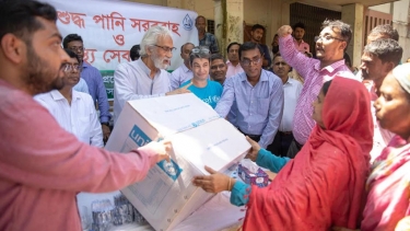 “বন্যাদুর্গত এলাকায় ৩৬ লাখ পিউরিফিকেশন  ট্যাবলেট বিতরণ করেছে স্থানীয় সরকার বিভাগ”