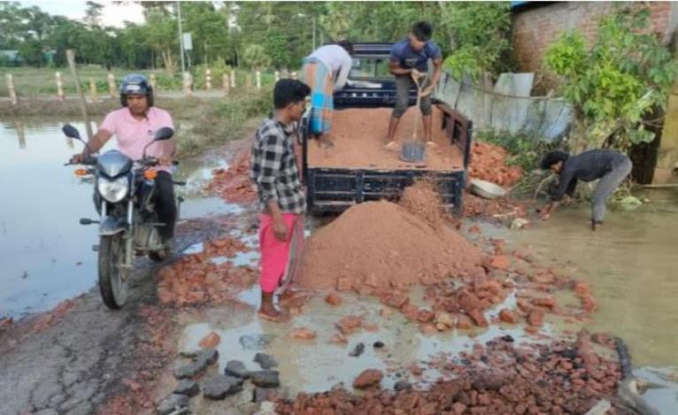 “বন্যায় ক্ষতিগ্রস্ত ৫১ কিলোমিটার রাস্তা মেরামত করেছে এলজিইডি”