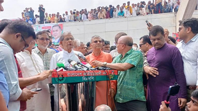 নতুন স্বাধীনতা অর্জনে ১৫ বছর সংগ্রাম করেছে বিএনপি : মির্জা ফখরুল